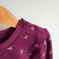 Bows Burgundy Tunic Sweater / 3T