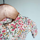 Floral 2 Way Zipper Sleeper / 0-3m
