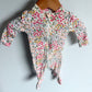 Floral 2 Way Zipper Sleeper / 0-3m