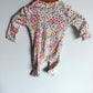 Floral 2 Way Zipper Sleeper / 0-3m