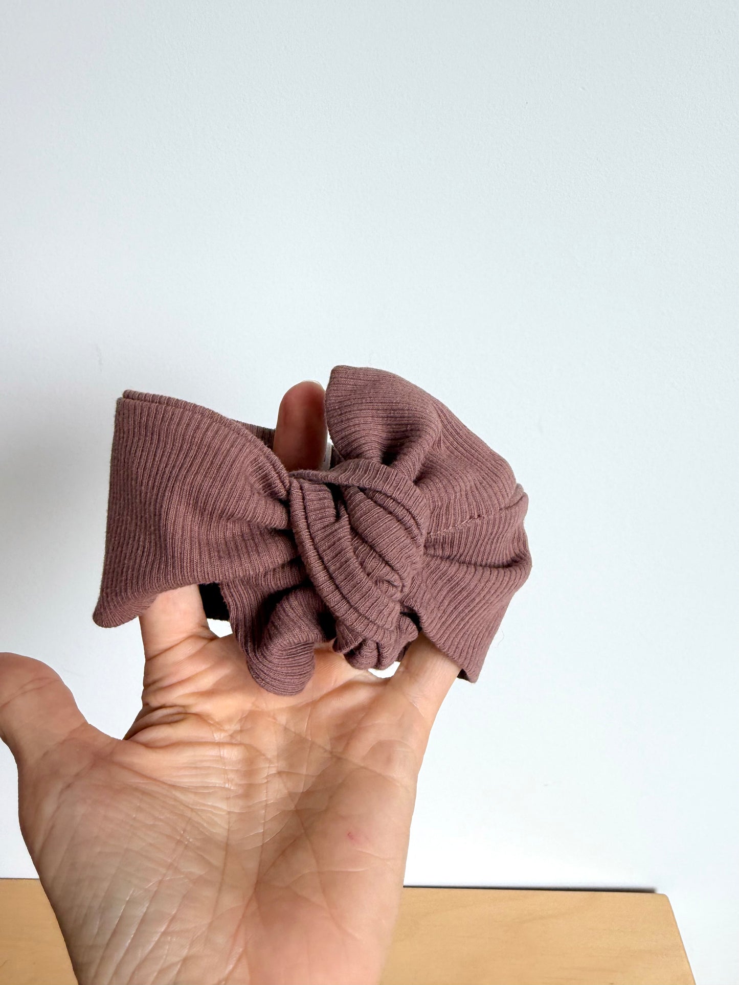 Mebie Baby Brown Adjustable Headband / 0-6m