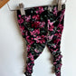 Bright Pink Vintage Floral Leggings / 4-5 years