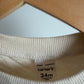 Bow Quilted Cream Jumpsuit / 24m