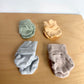 Grey, Taupe, Yellow, Sage Mits / 0m
