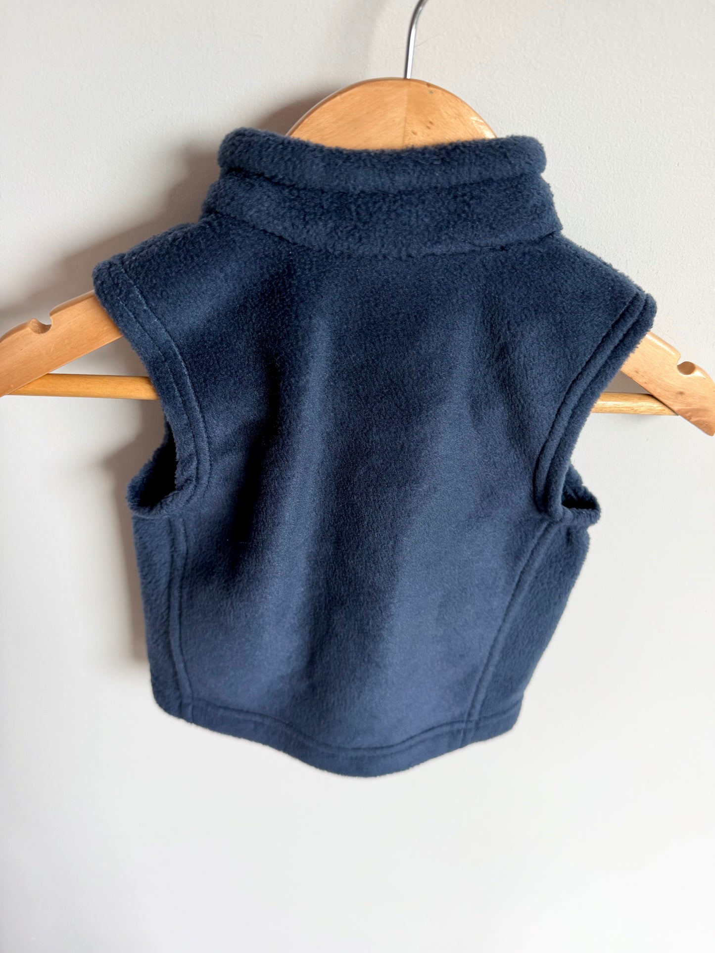 Columbia Navy Fleece Vest / 3-6m