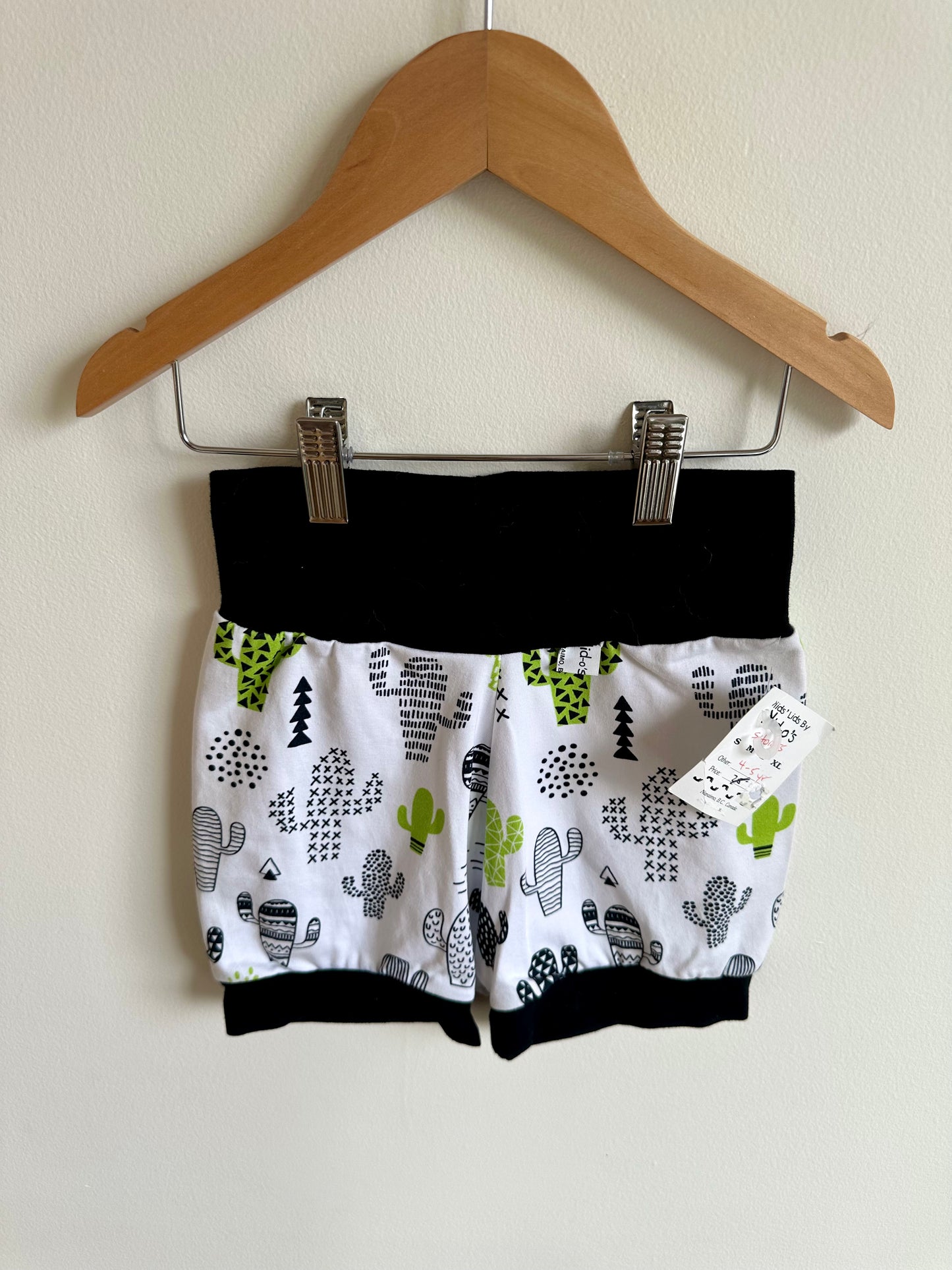 Locally Made Cactus Shorts (With Tags) / 4-5T