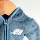 Elephant Blue Zipper Sweater / 6m