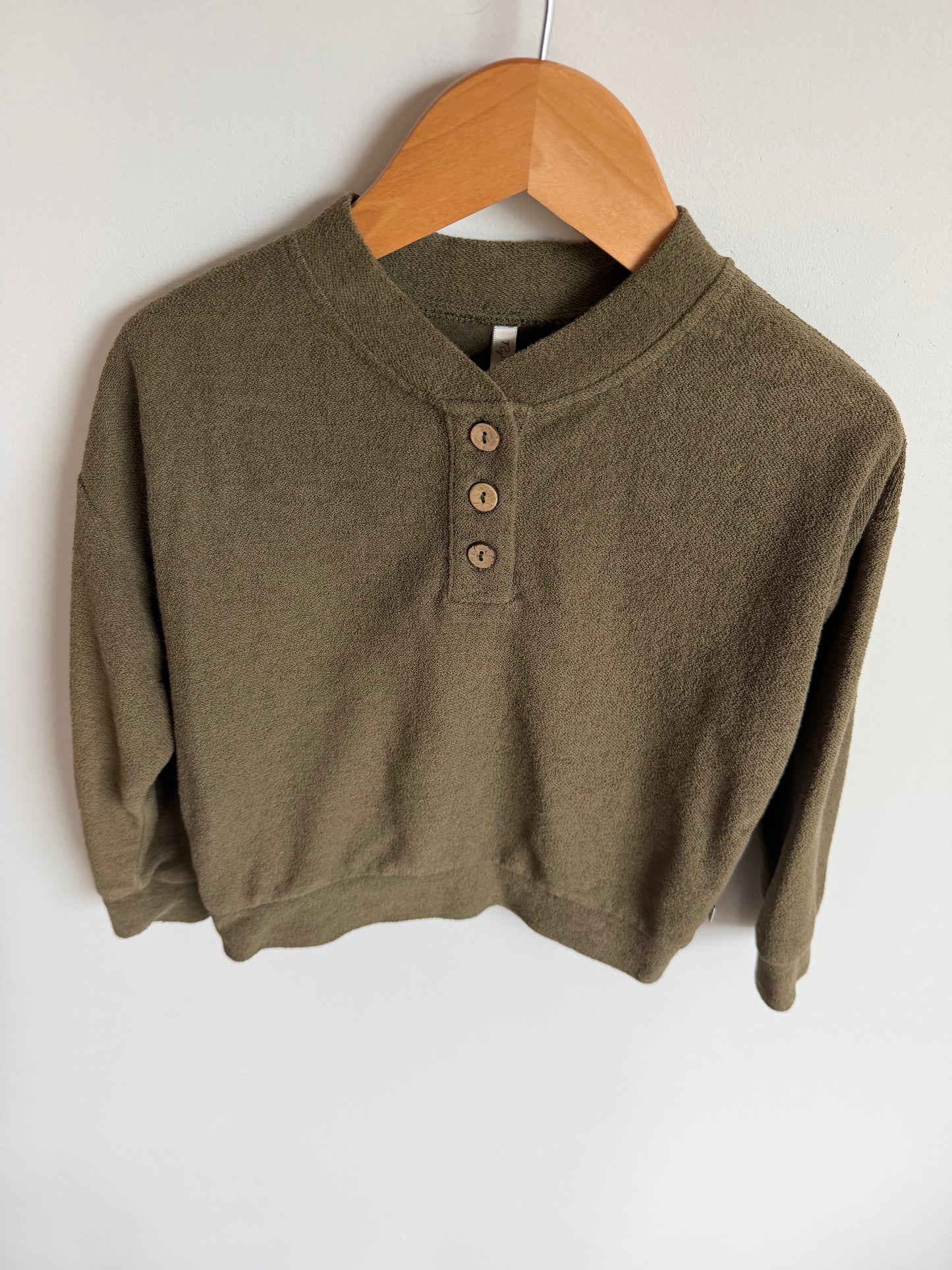 Rylee + Crew Green Top / 2-3T