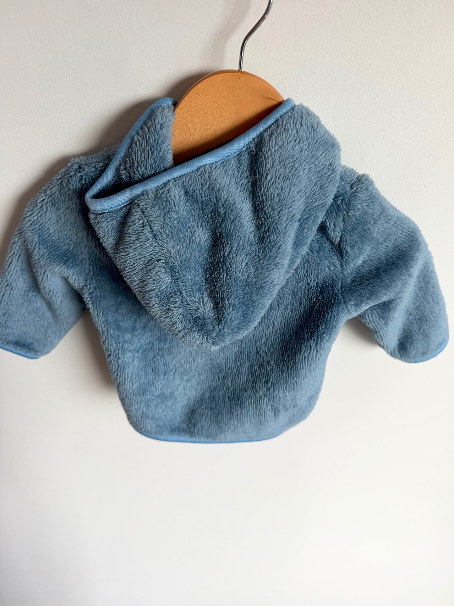 Elephant Blue Zipper Sweater / 6m