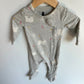 Grey Organic Polar Bear Sleeper / 3-6m
