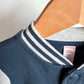 Striped Cuffs Snap Sweater / 3T