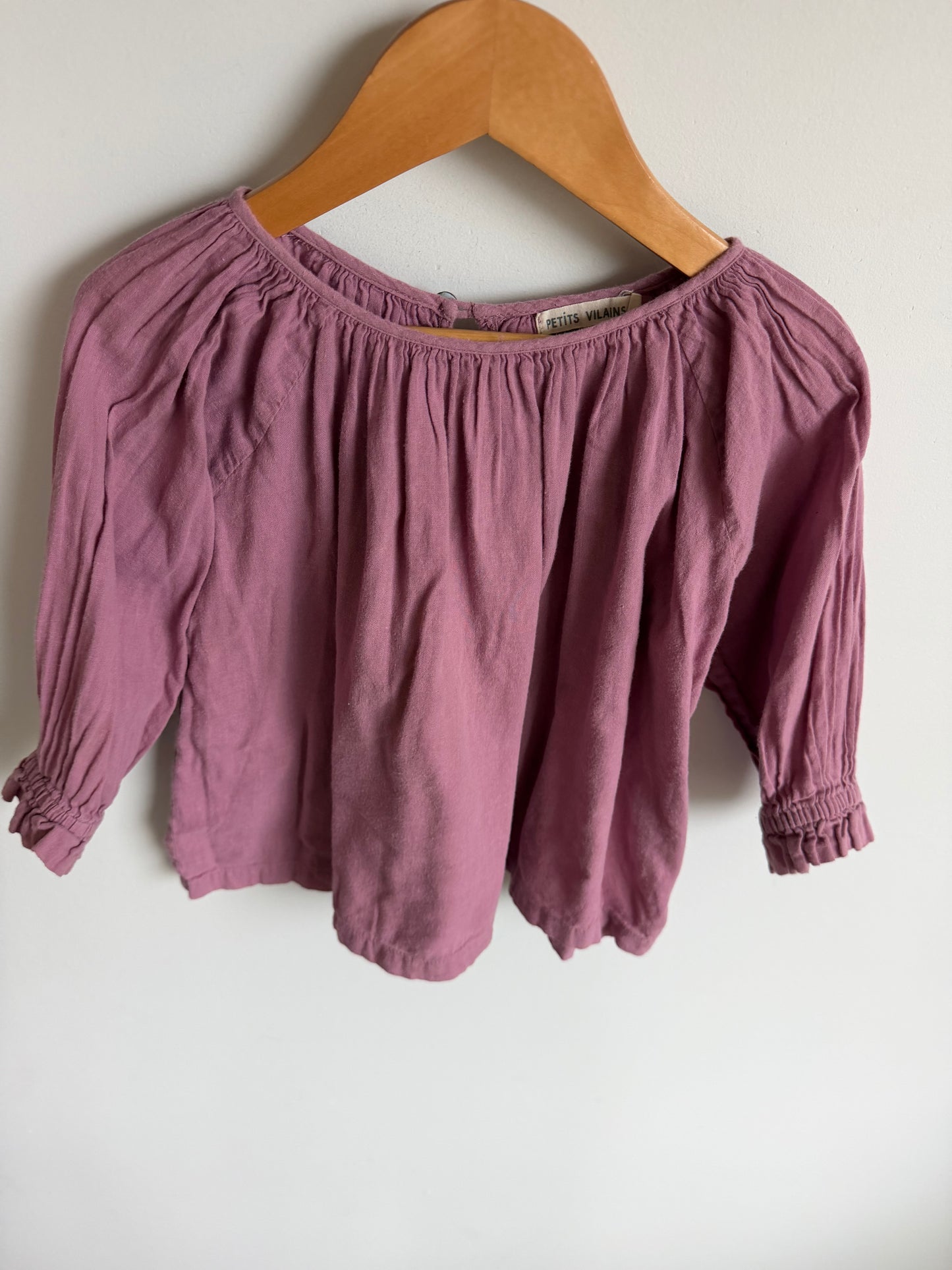 Pink Billowy Top / 2-3T