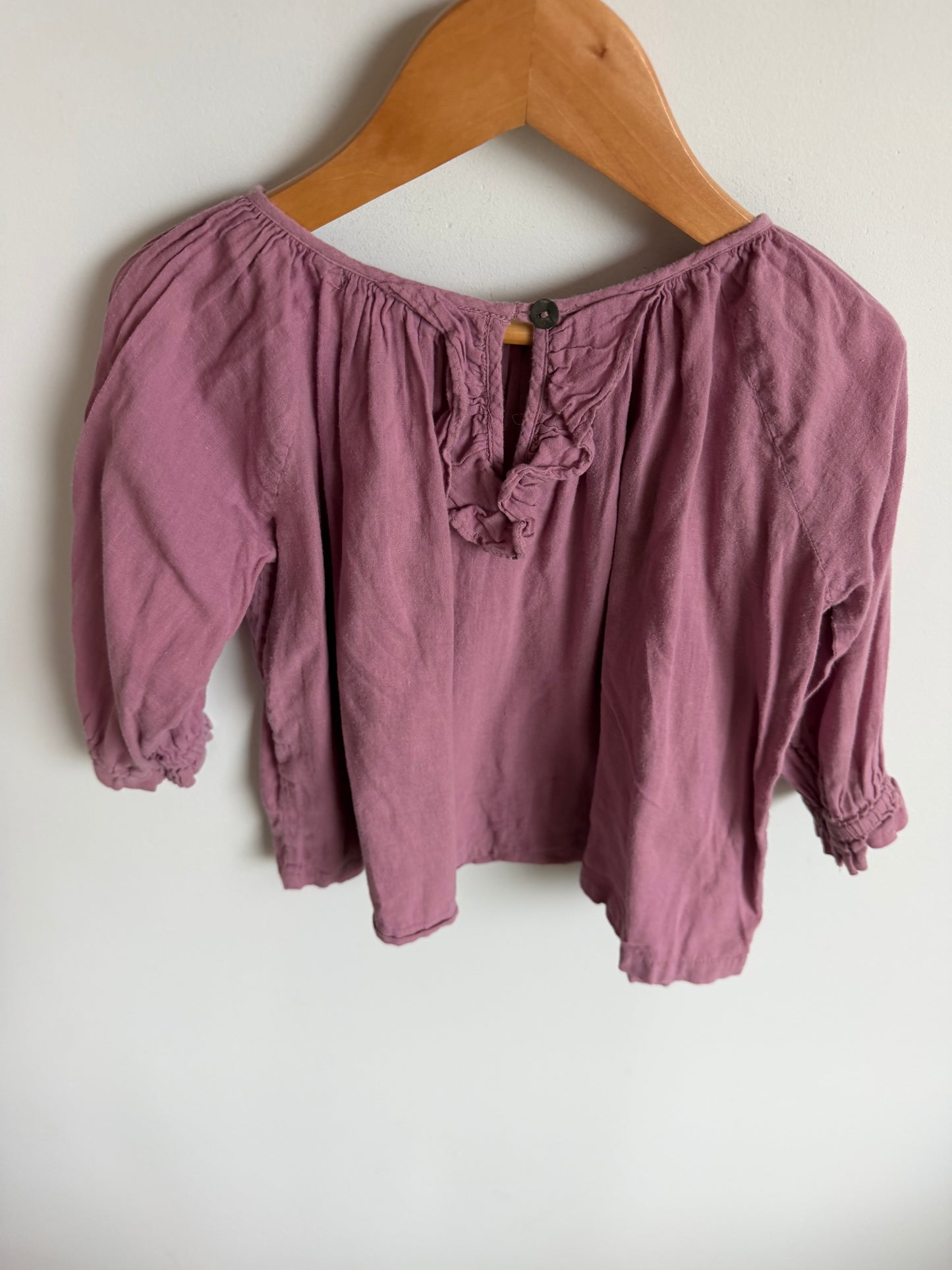 Pink Billowy Top / 2-3T