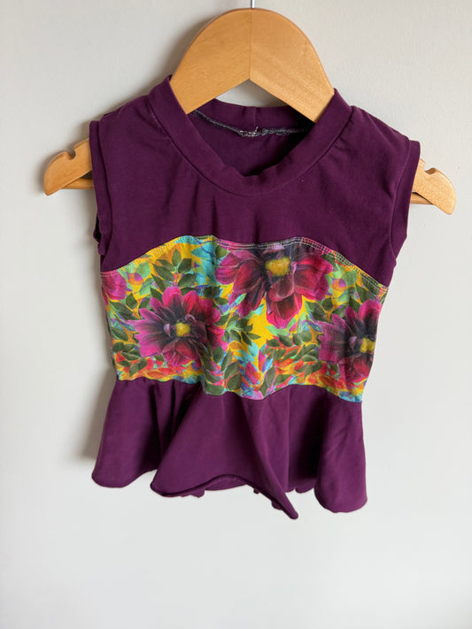 Handmade Flower Tunic Dress / 2-3T?