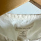 Cream Peplum Button Tank / 9m