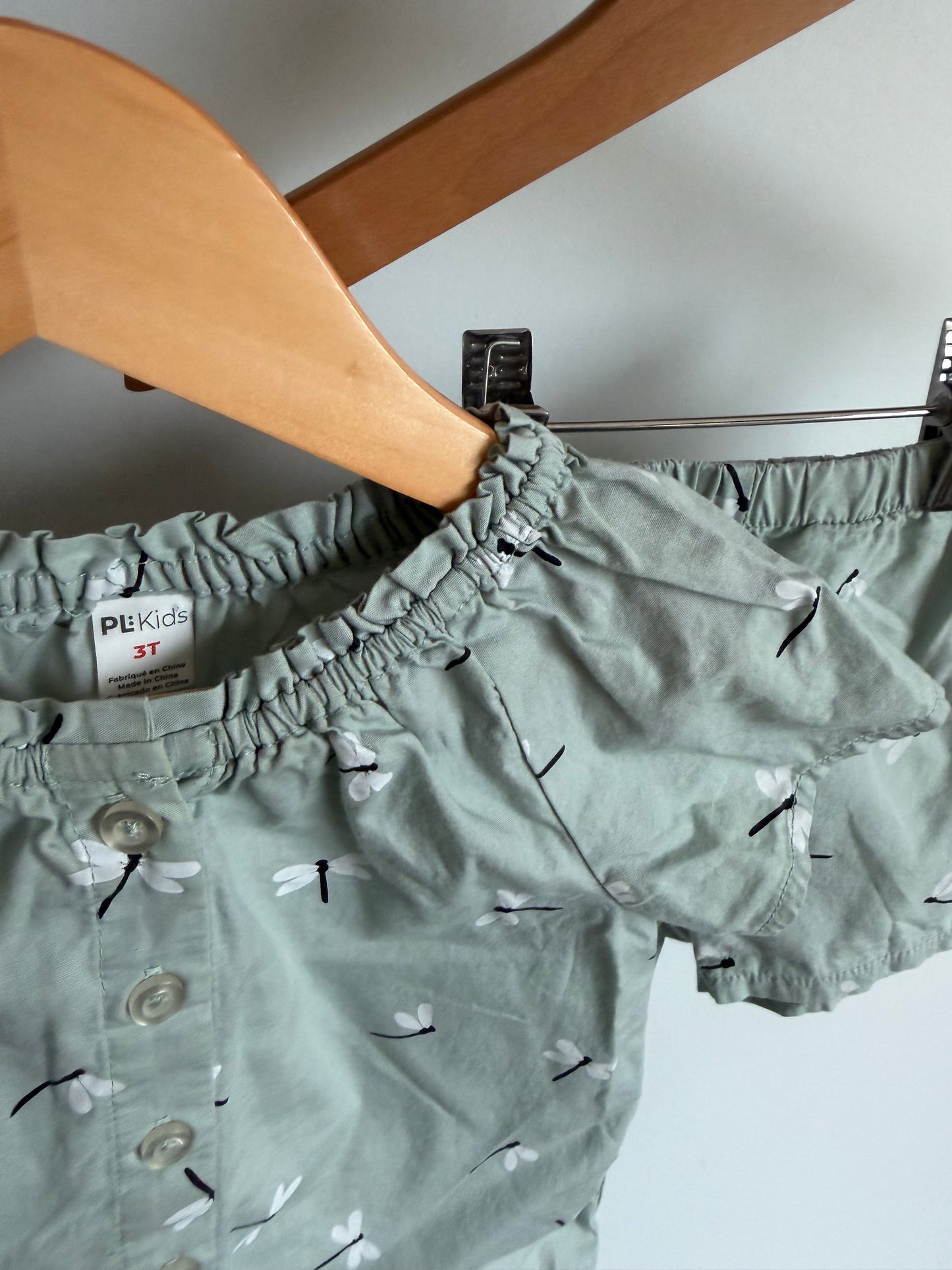 Dragonfly Top + Shorts Set / 3T