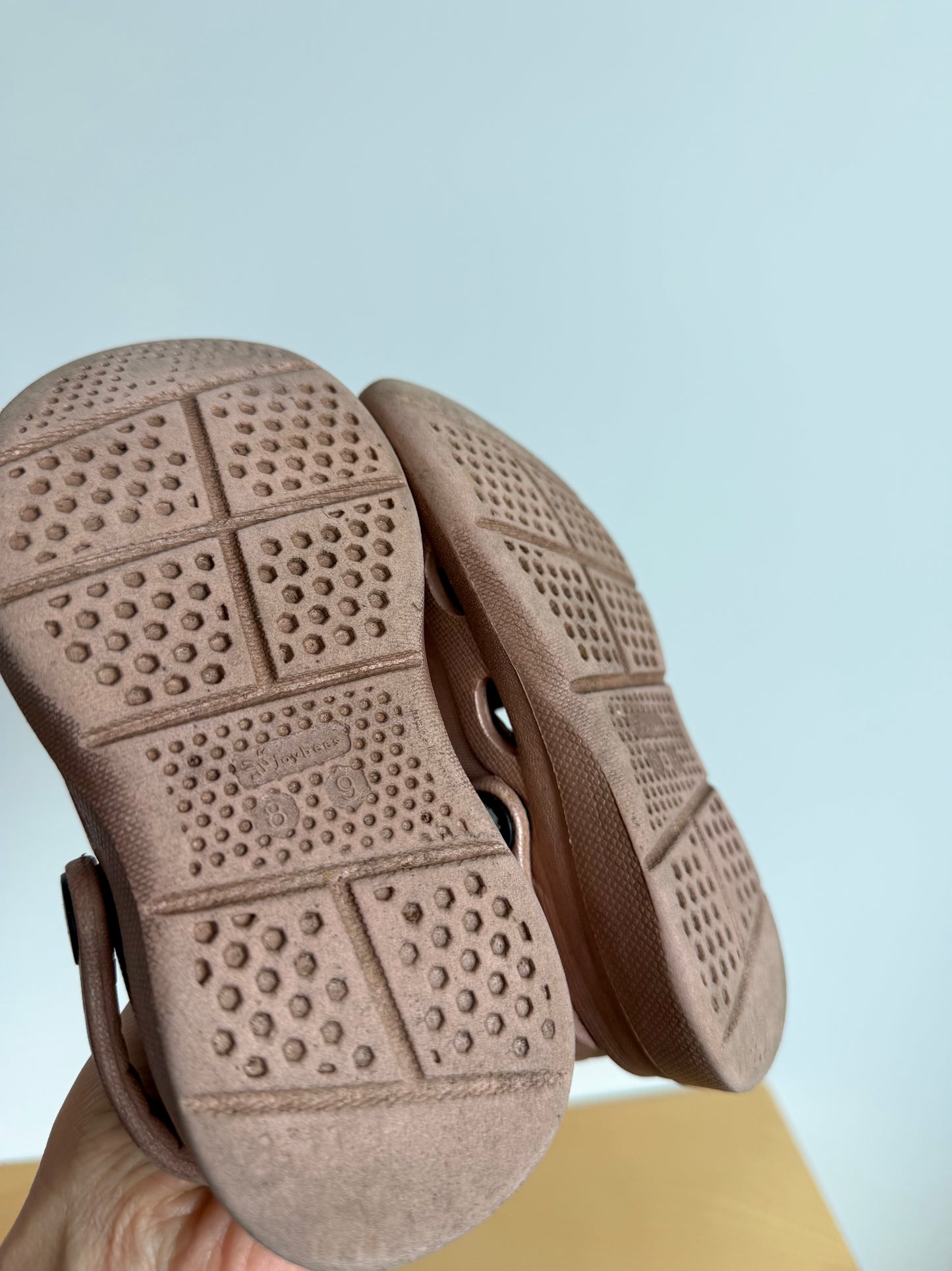 Joybees Pink Sandals / Size 8-9 Toddler