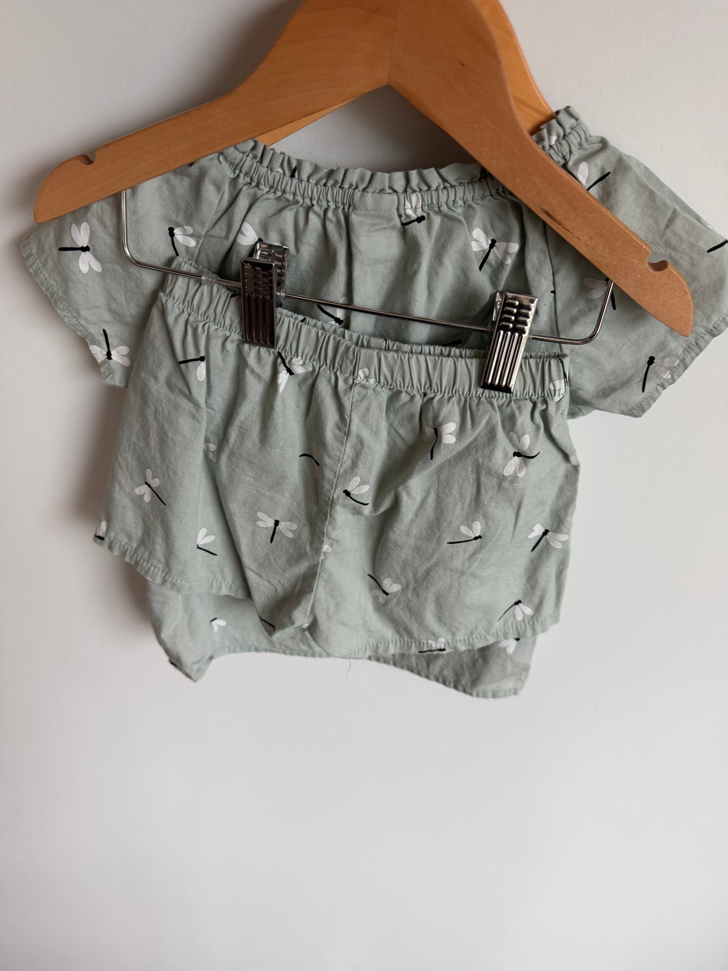 Dragonfly Top + Shorts Set / 3T