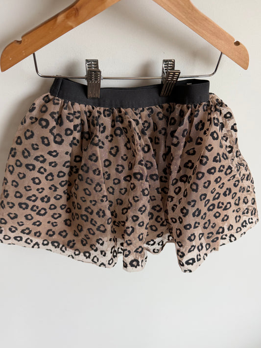 Animal Print Tulle Skirt / 3T