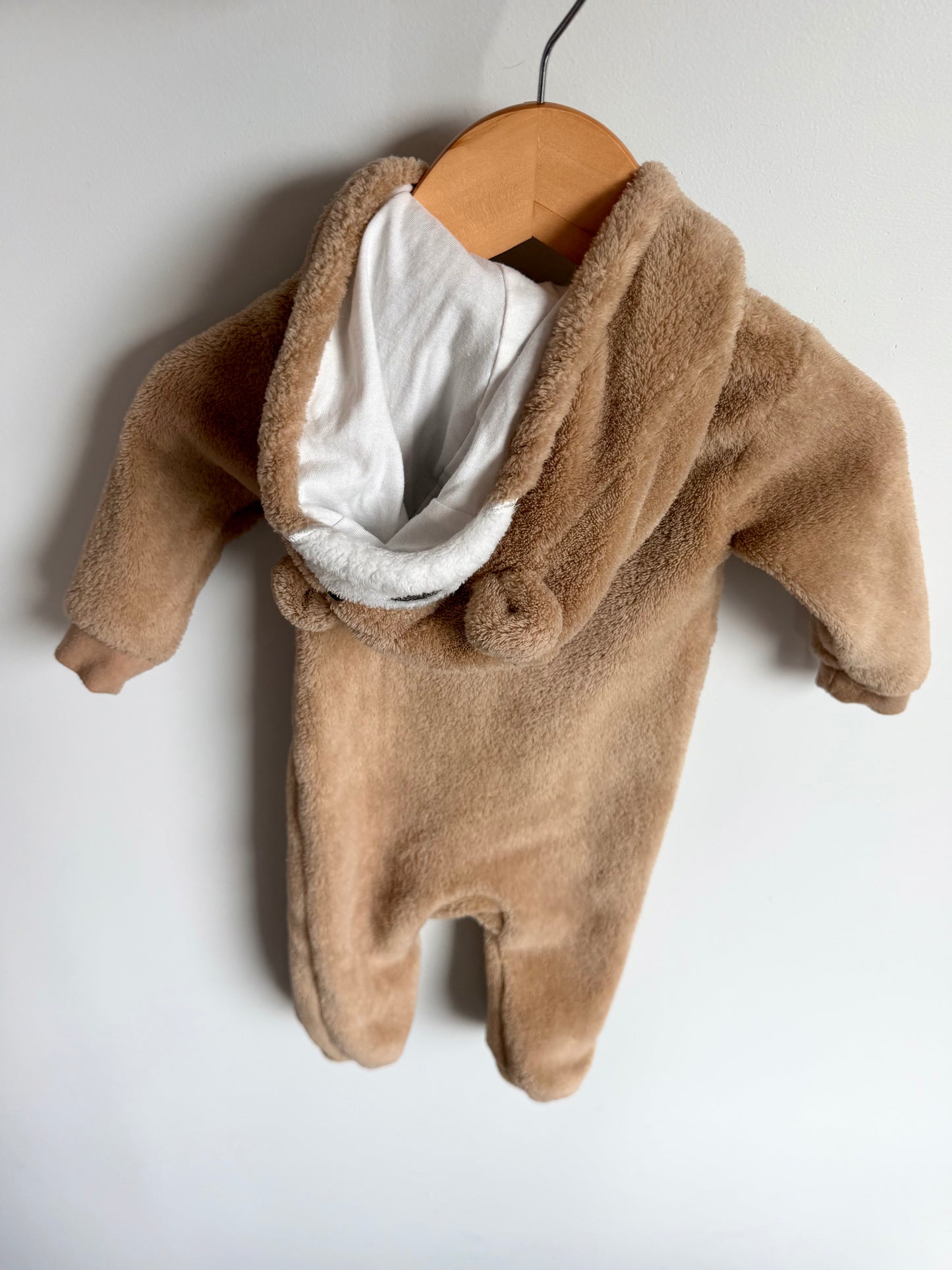 Bear Footed Bunting Suit / 3-6m