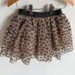 Animal Print Tulle Skirt / 3T