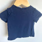 Love Flower Navy Top / 6-9m