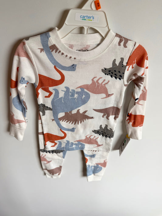 Dino PJ Set (With tags) / 18m