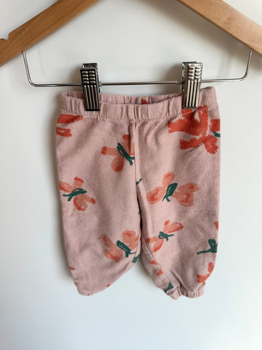 Blush Butterfly Joggers / 9m