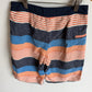 Patagonia Swim Orange Striped Shorts / 12 years