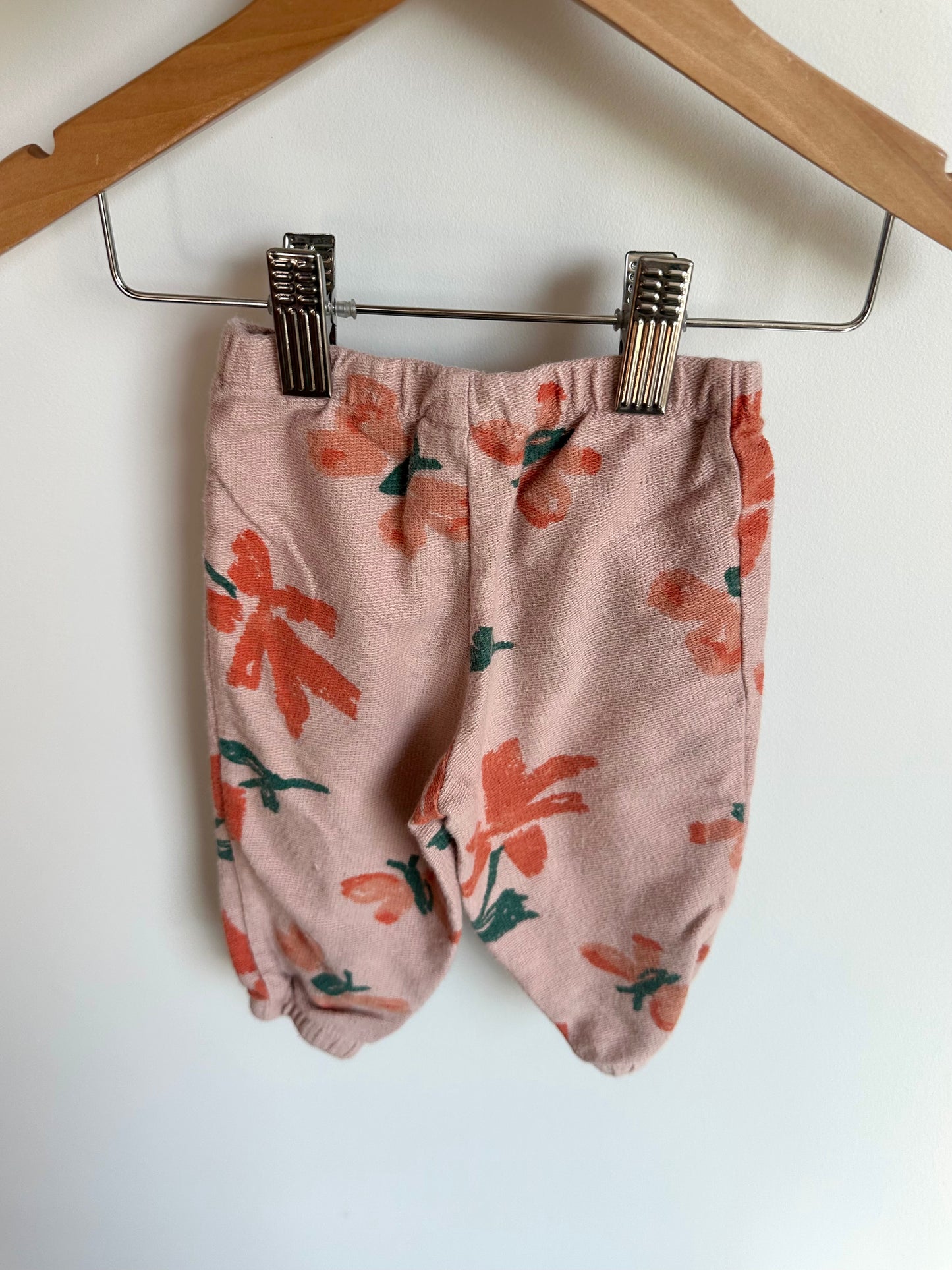 Blush Butterfly Joggers / 9m