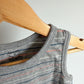 Grey Striped Tank Top / 3-4T