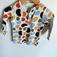 Organic Spotted Colored Top / 6-12m