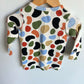 Organic Spotted Colored Top / 6-12m