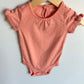 Coral Eyelet Bodysuit / 9m