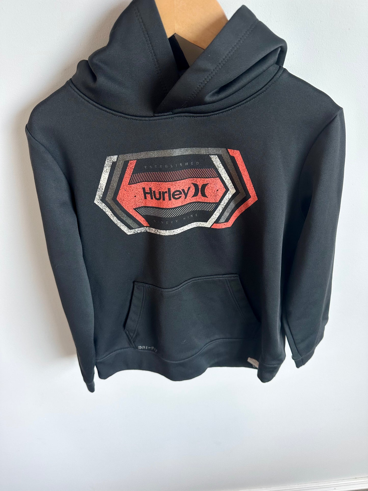 Hurley Shimmer Logo Hoodie / 6-7 years