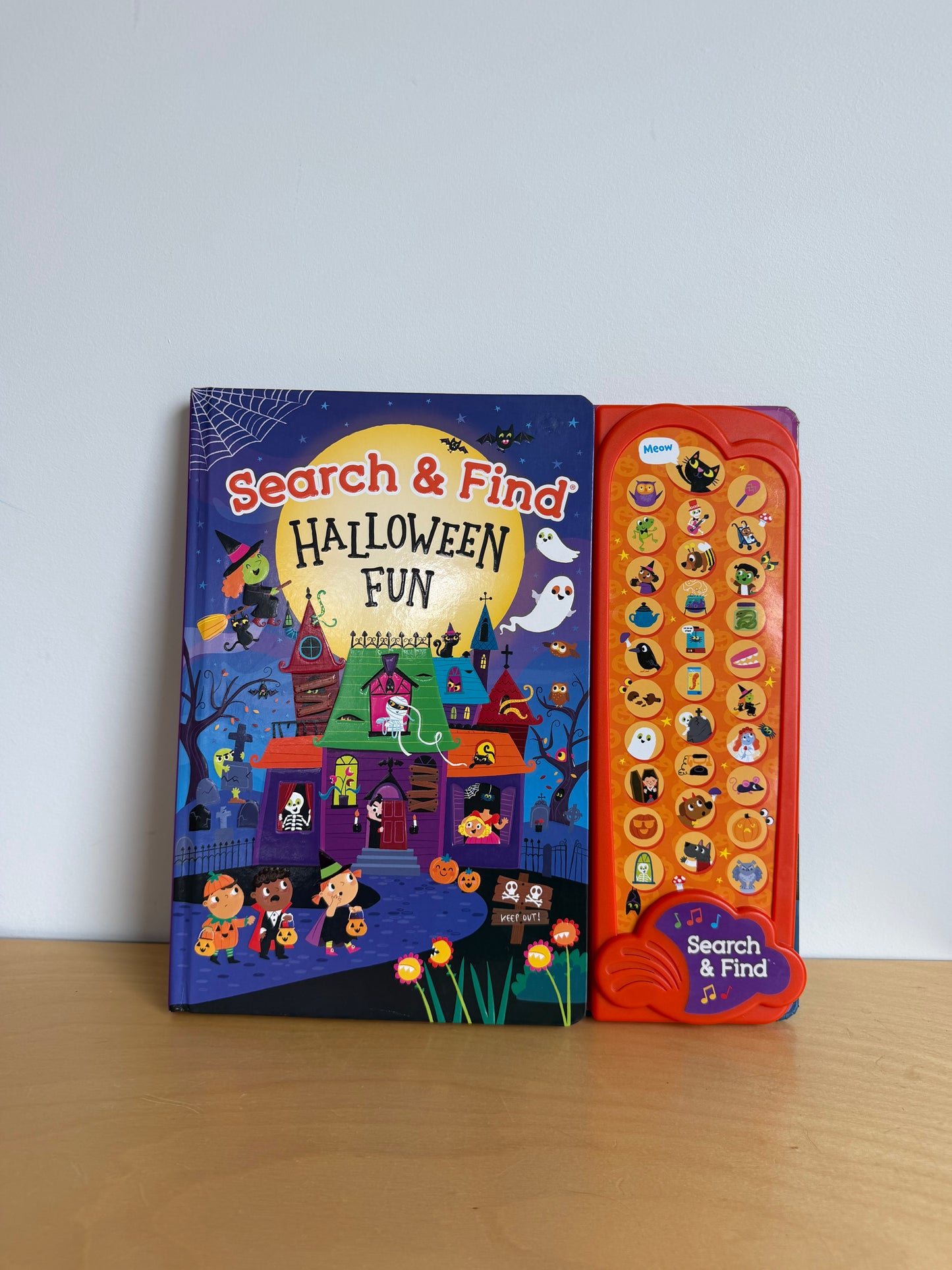 Search & Find Halloween Fun Book / 2-5 years (No Shipping)