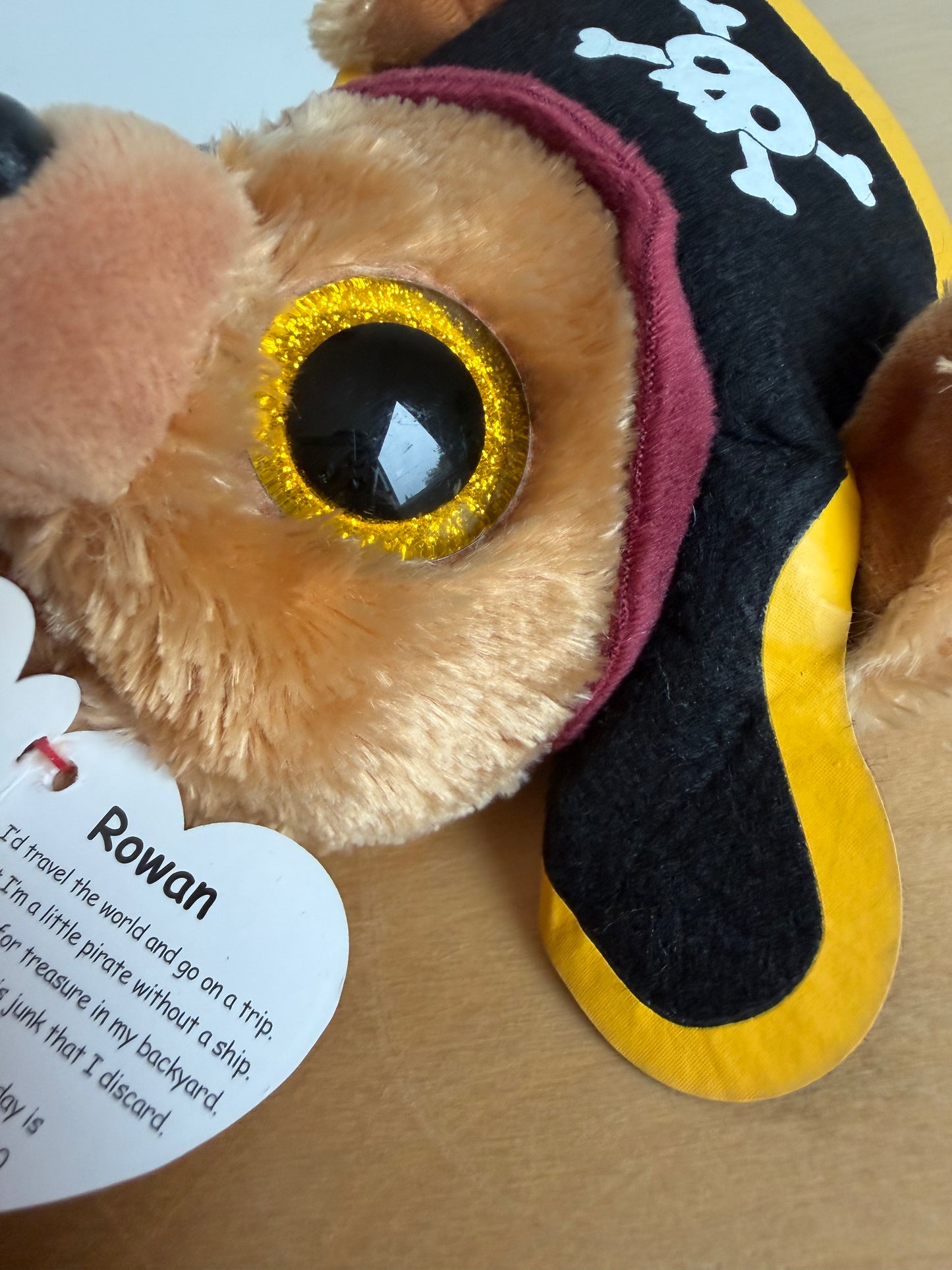Ty Rowan Pirate Dog Toy
