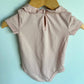 Blush Collared Bodysuit / 9m