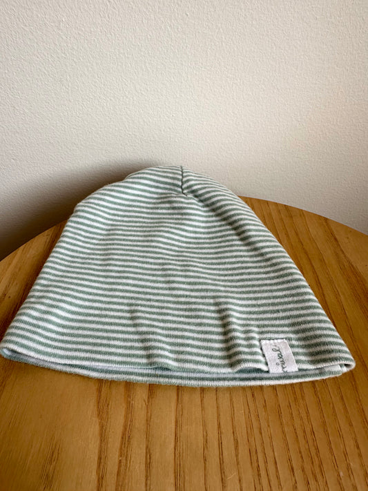 H&M Green Stripe Toque / 2-4m