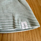 H&M Green Stripe Toque / 2-4m