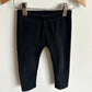 Black Fleece Leggings / 3T
