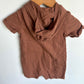 Hello Sun Brown Romper / 9m