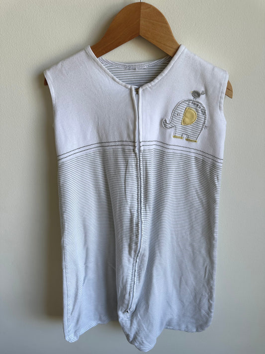 Striped Elephant Sleep Sack / 6-12m