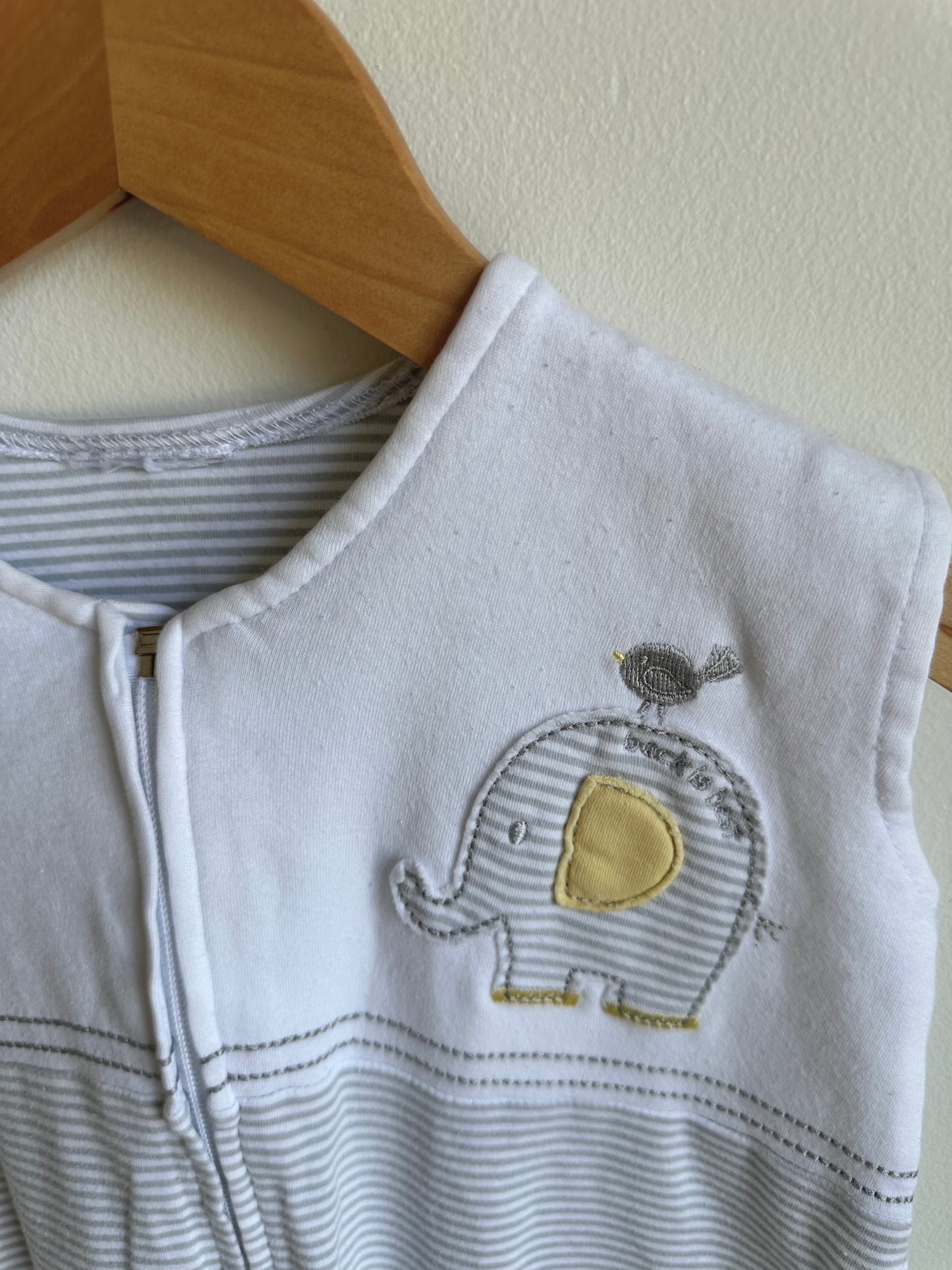 Striped Elephant Sleep Sack / 6-12m