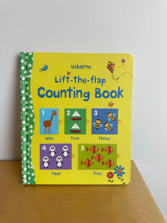 Lift the Flap Counting Hardcover Book / 0-3 years