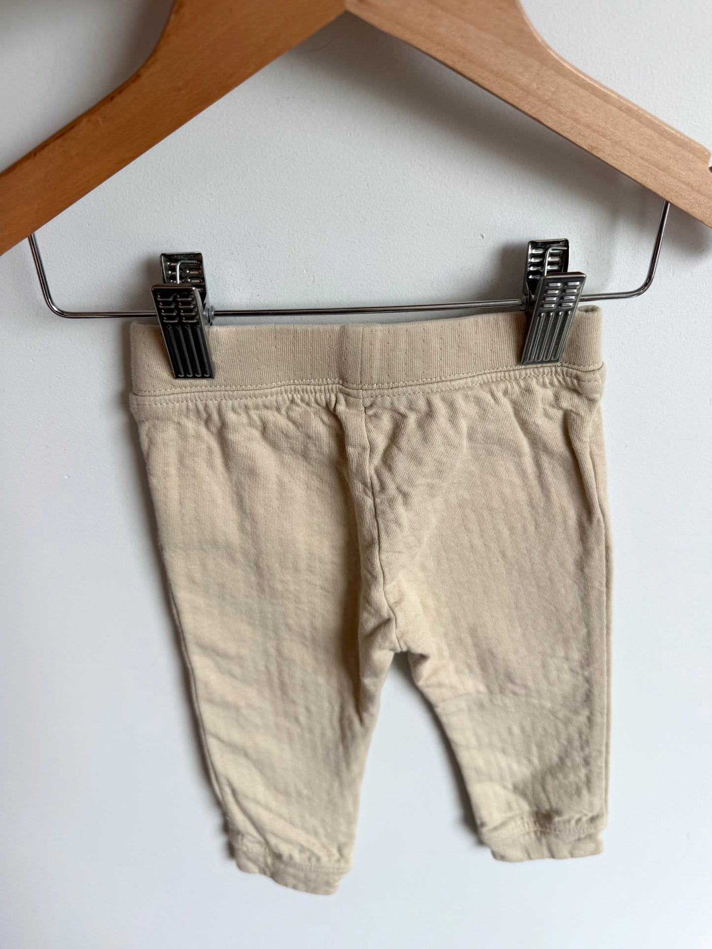 Beige Certified Organic Pants / 9m