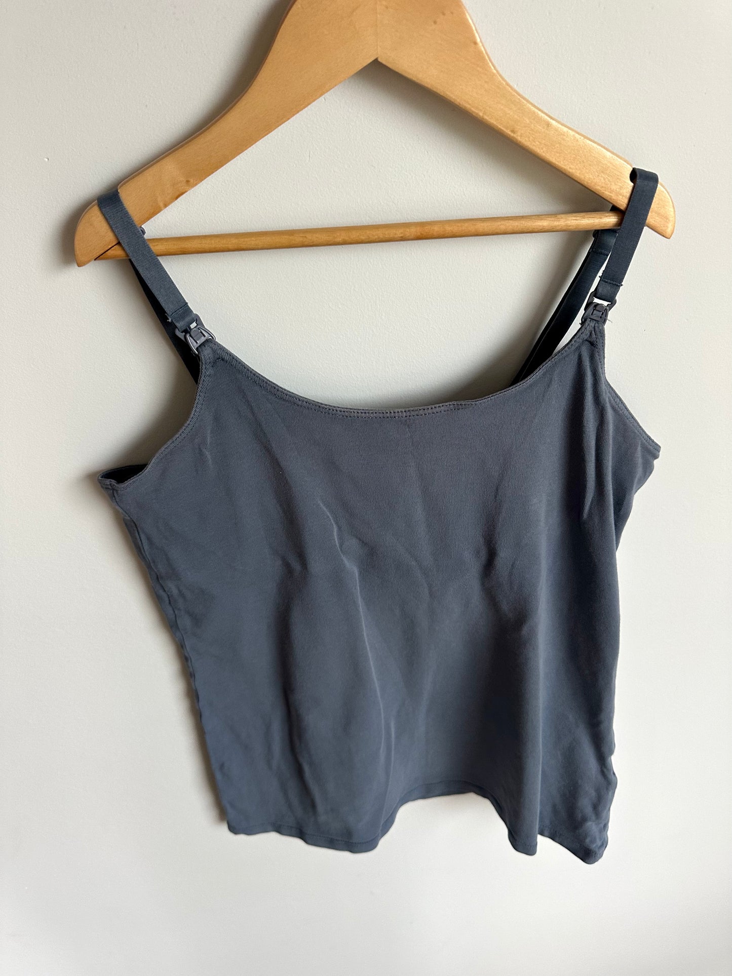 H&M Dusty Blue Nursing Tank / Small
