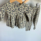 Animal Print Dress + Pant Set / 6-12m
