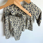 Animal Print Dress + Pant Set / 6-12m