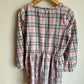 Pink Plaid Long Sleeve Dress / 7 years